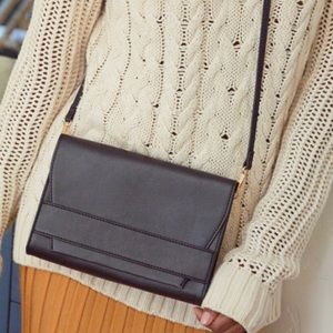 NWT Basic Black Crossbody Purse Summer & Rose